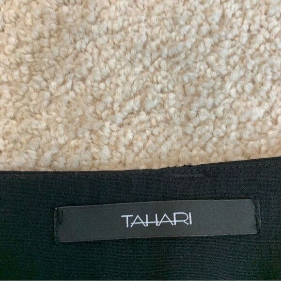 Tahari Black ankle dress pants trousers Sz 8 - Picture 6 of 12